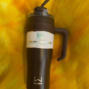 Wellness Double Wall Tumbler - Black